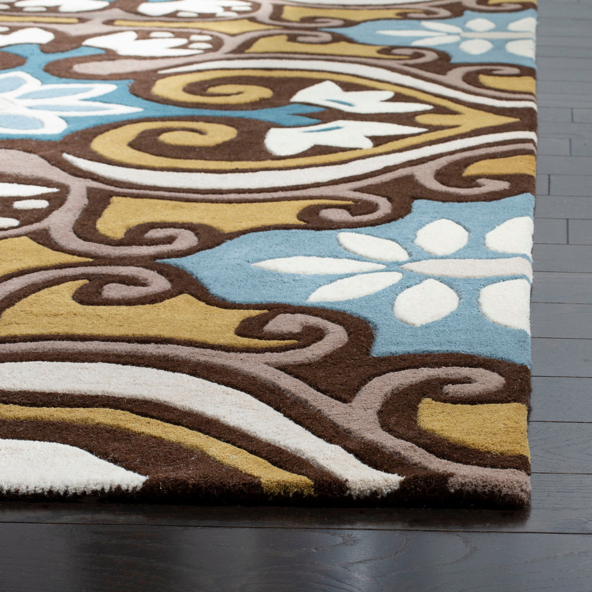 SAFAVIEH Handmade Wyndham Sigfrid Modern Wool Rug