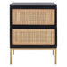 SAFAVIEH Haylie 2-Drawer Rattan Nightstand