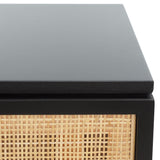 SAFAVIEH Haylie 2-Drawer Rattan Nightstand