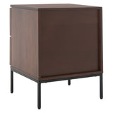 SAFAVIEH Haylie 2-Drawer Rattan Nightstand