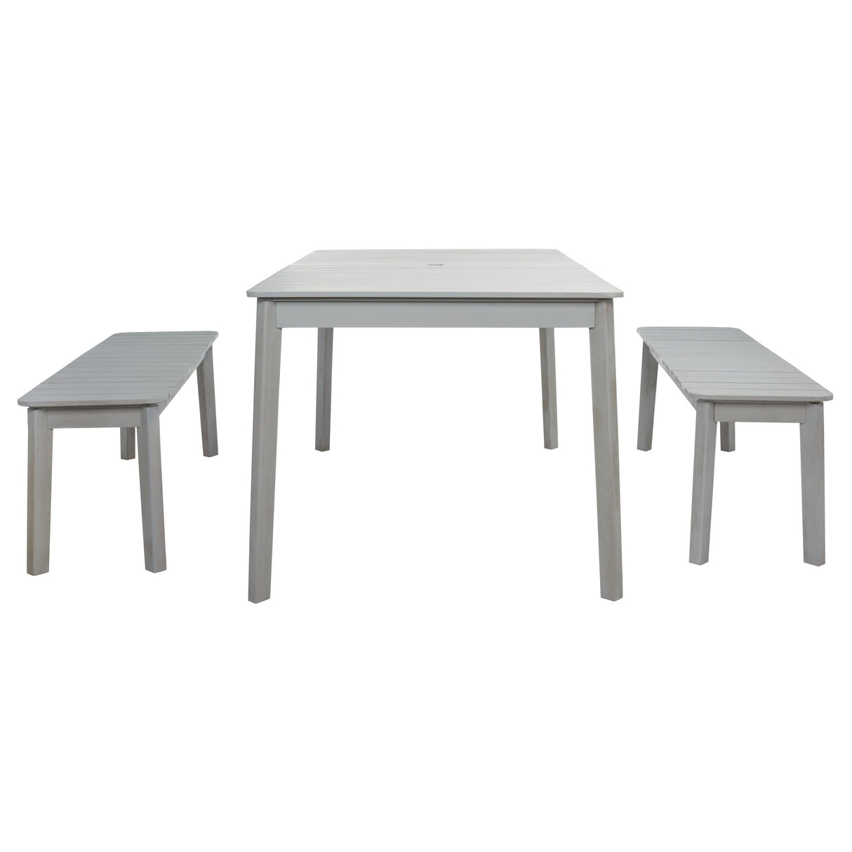 SAFAVIEH Hedi Table & 2-Bench Dining Set - 35Wx60Dx29H