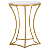 SAFAVIEH Hedy Accent Table (Fully Assembled) - 18 In. W x 18 In. D x 22.8 In. H - 18Wx18Dx23H