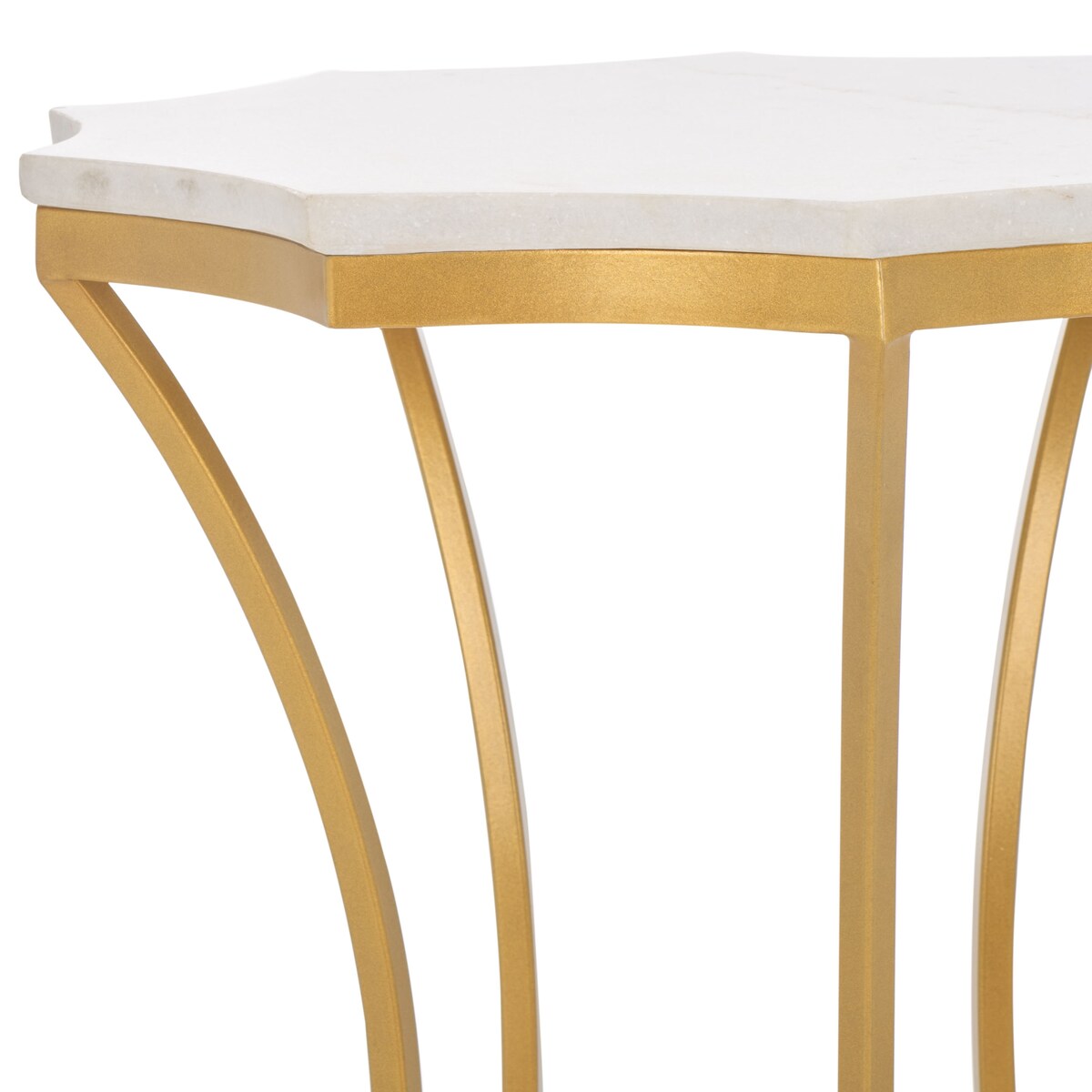 SAFAVIEH Hedy Accent Table (Fully Assembled) - 18 In. W x 18 In. D x 22.8 In. H - 18Wx18Dx23H