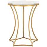 SAFAVIEH Hedy Accent Table (Fully Assembled) - 18 In. W x 18 In. D x 22.8 In. H - 18Wx18Dx23H