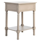 SAFAVIEH Heide 1-Drawer Accent Table - 19" W x 15.8" L x 26" H - 19Wx16Dx26H