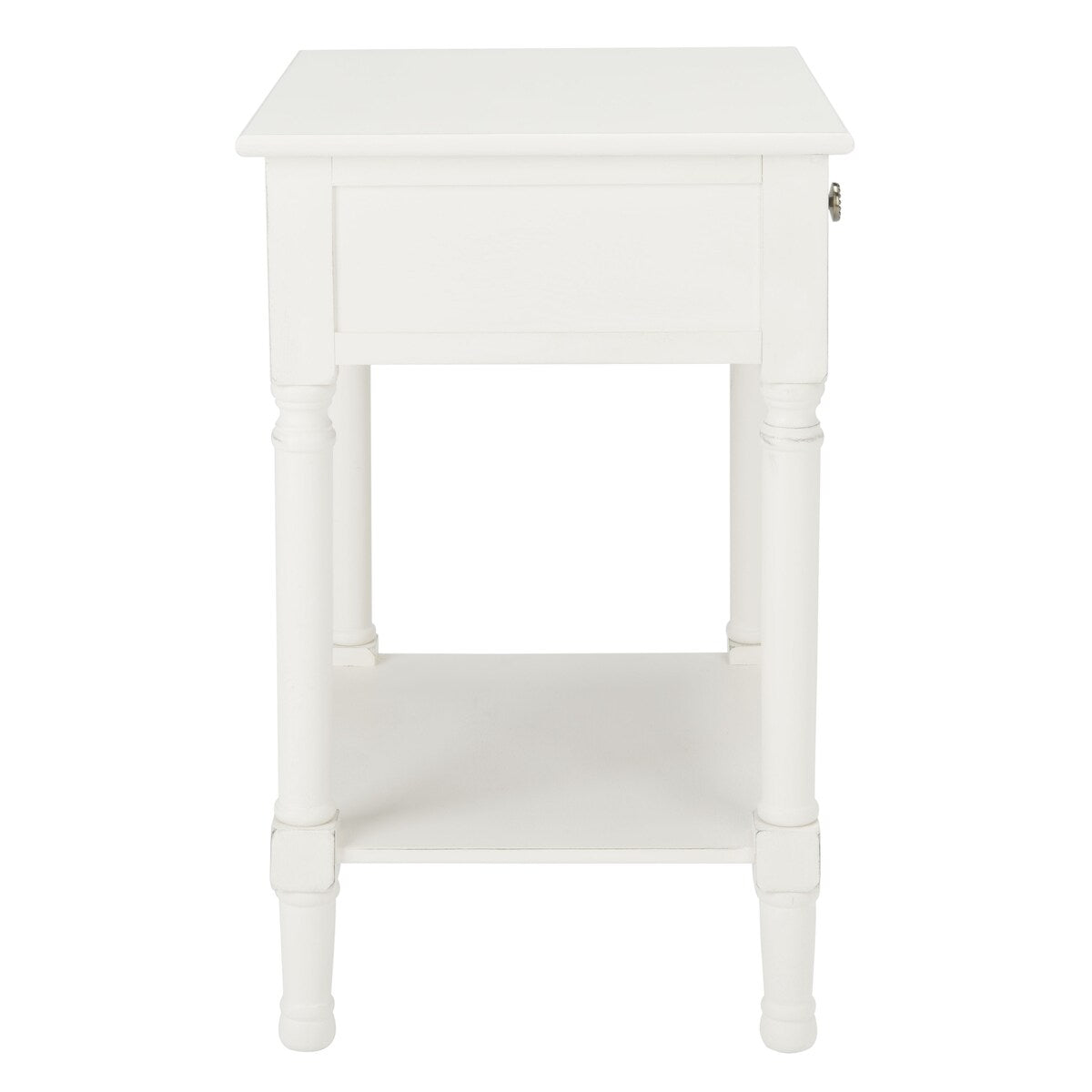 SAFAVIEH Heide 1-Drawer Accent Table - 19" W x 15.8" L x 26" H - 19Wx16Dx26H