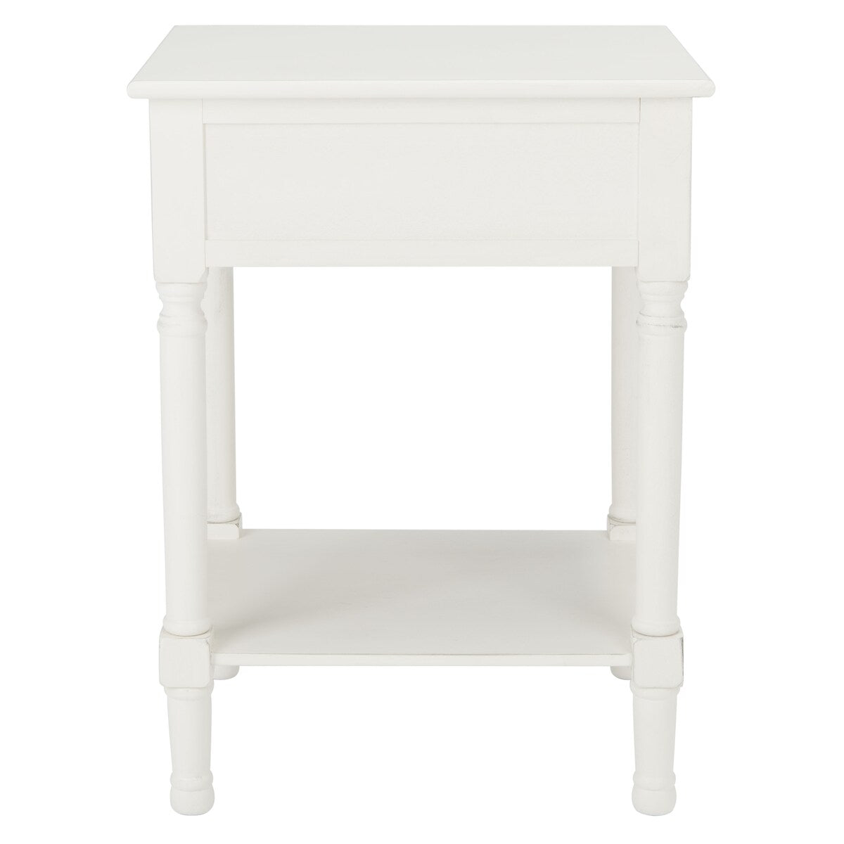 SAFAVIEH Heide 1-Drawer Accent Table - 19" W x 15.8" L x 26" H - 19Wx16Dx26H