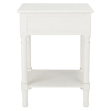 SAFAVIEH Heide 1-Drawer Accent Table - 19" W x 15.8" L x 26" H - 19Wx16Dx26H