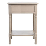 SAFAVIEH Heide 1-Drawer Accent Table - 19" W x 15.8" L x 26" H - 19Wx16Dx26H