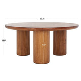 SAFAVIEH Heivi 3 Leg Round Coffee Table - 40" W x 40" D x 18" H - 40Wx40Dx18H