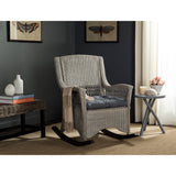 SAFAVIEH Heloise Antique Grey Rocking Chair - 28.3" x 35.4" x 40.1" - 28Wx35Dx40H