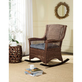 SAFAVIEH Heloise Antique Grey Rocking Chair - 28.3" x 35.4" x 40.1" - 28Wx35Dx40H