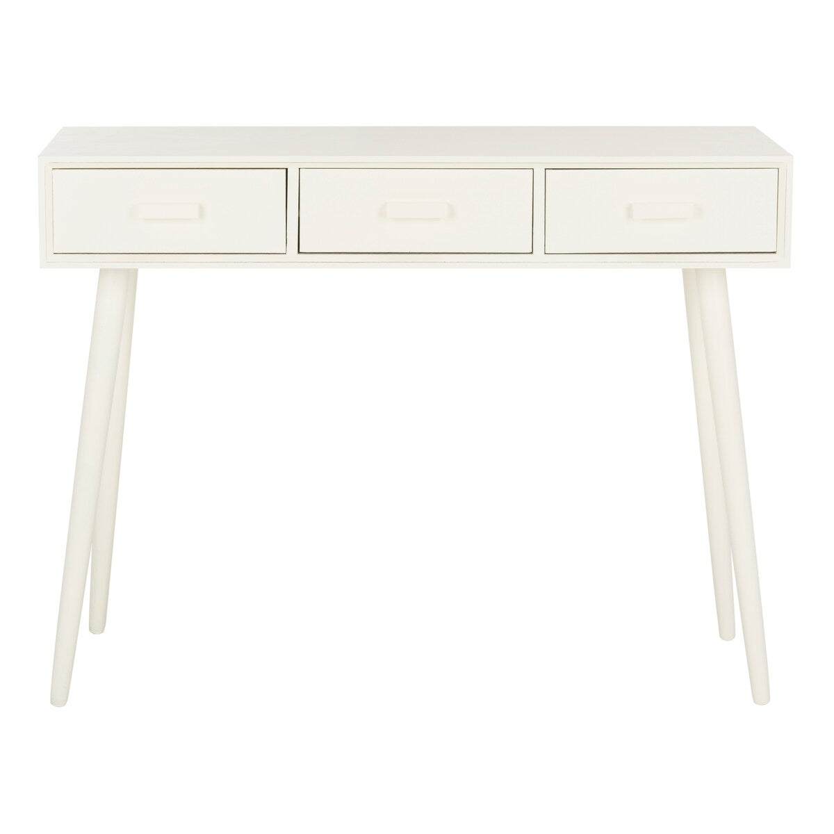 SAFAVIEH Hennie 3-Drawer Console Table - 41.8" x 14.3" x 32" - 42Wx14Dx32H