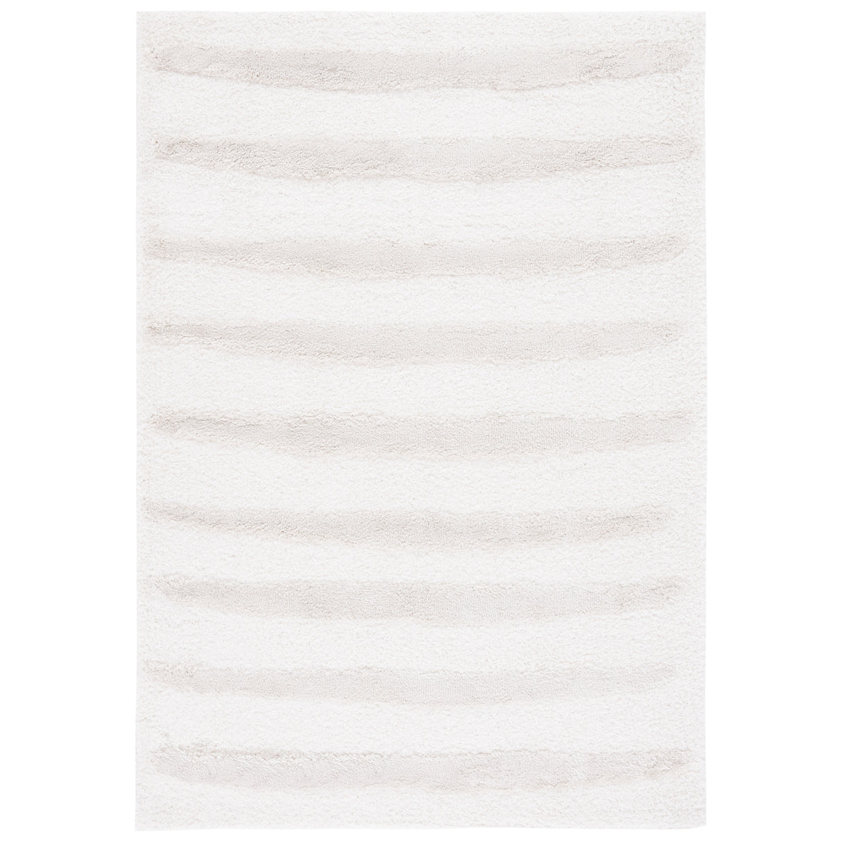 SAFAVIEH Hi-Lo Shag Marisa Modern Stripe 1.6-inch Thick Rug