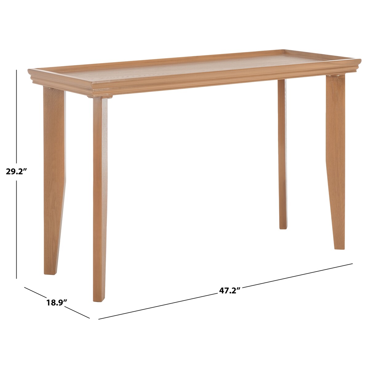 SAFAVIEH Hledis Console Table - 47Wx19Dx29H