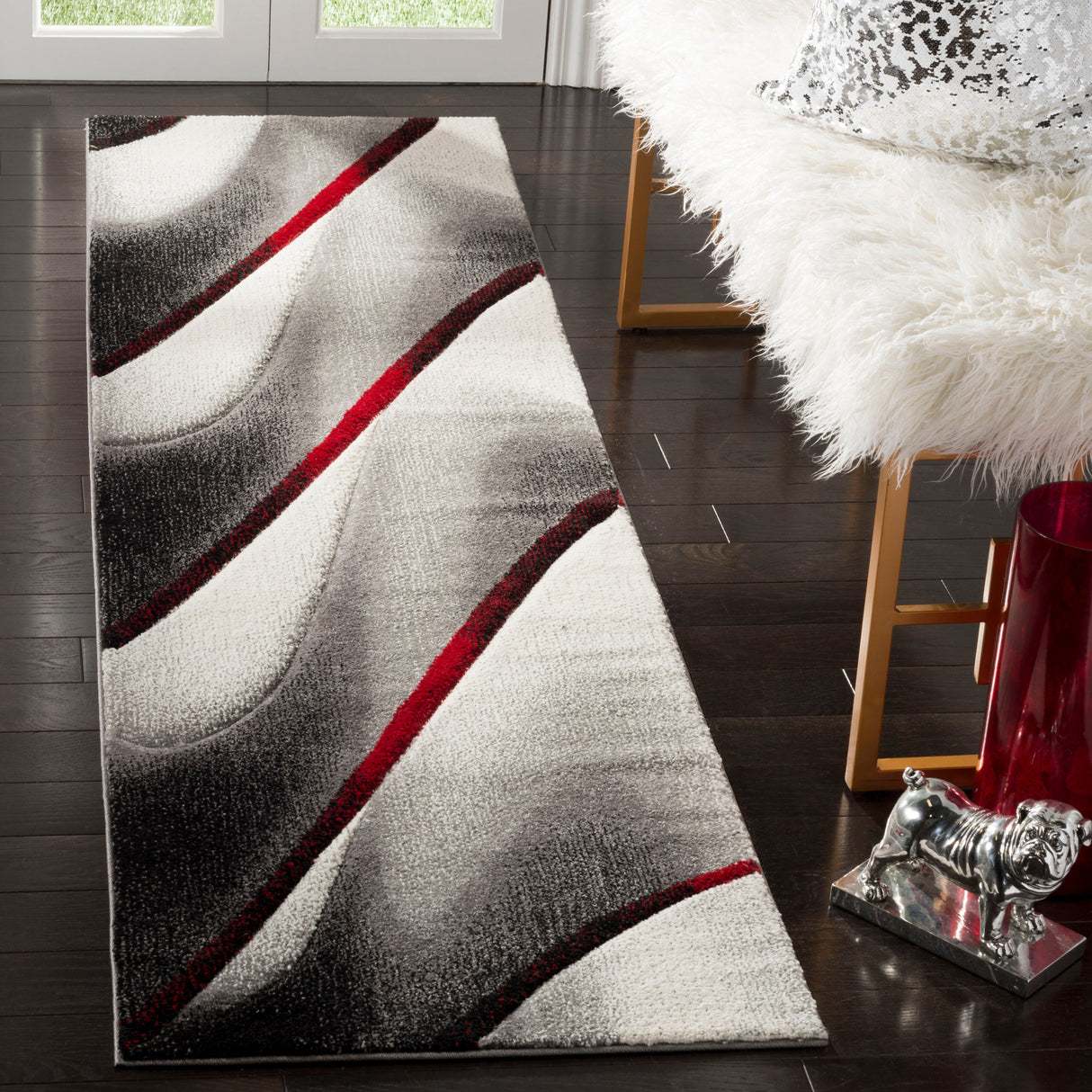 SAFAVIEH Hollywood Andreia Mid-Century Modern Abstract Rug