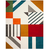 SAFAVIEH Hollywood Tzana Mid-Century Modern Abstract Rug