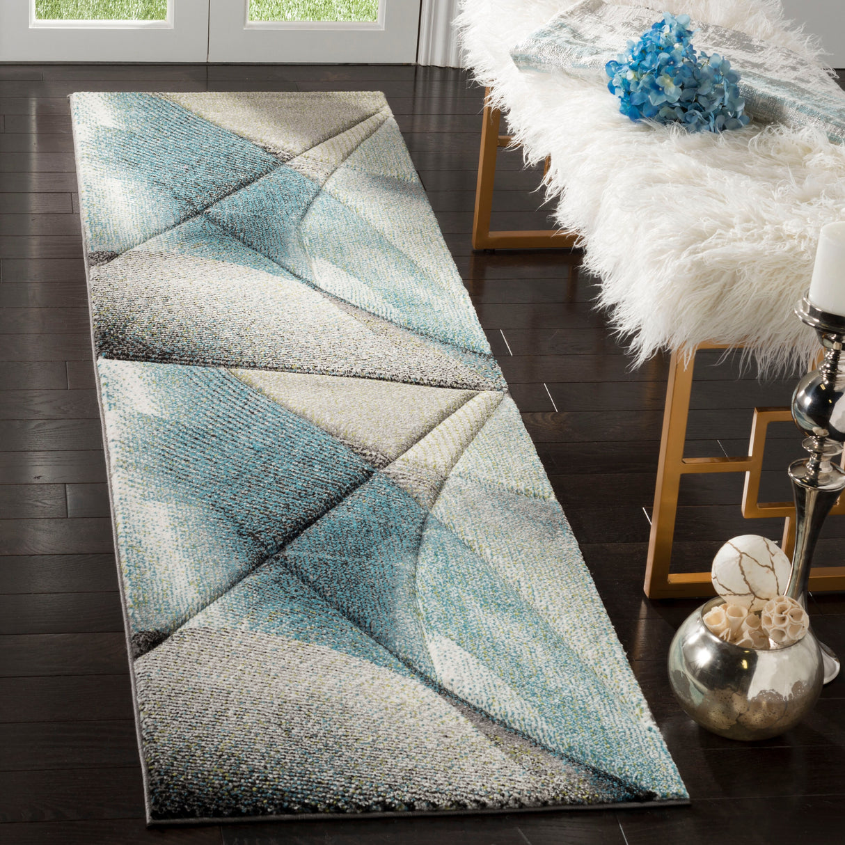 SAFAVIEH Hollywood Verbena Mid-Century Modern Abstract Rug