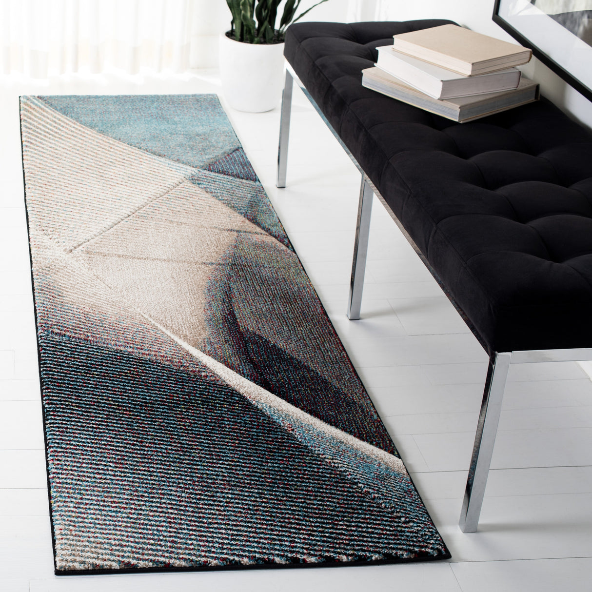 SAFAVIEH Hollywood Verbena Mid-Century Modern Abstract Rug