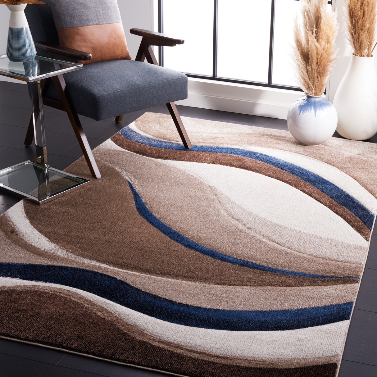 SAFAVIEH Hollywood Zohreh Mid-Century Modern Abstract Rug