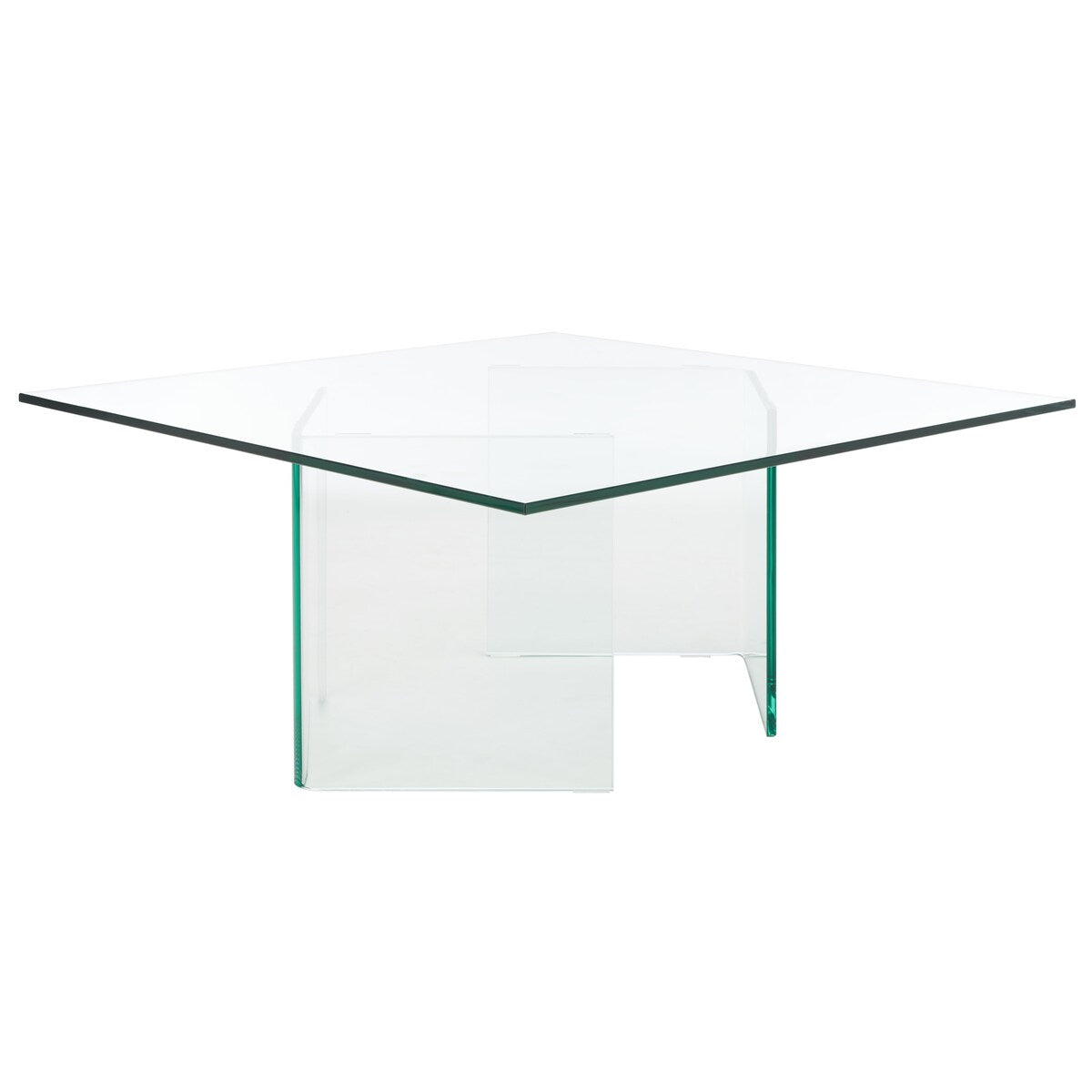 SAFAVIEH Home Aerith Tempered Glass Coffee Table - 35Wx35Dx16H