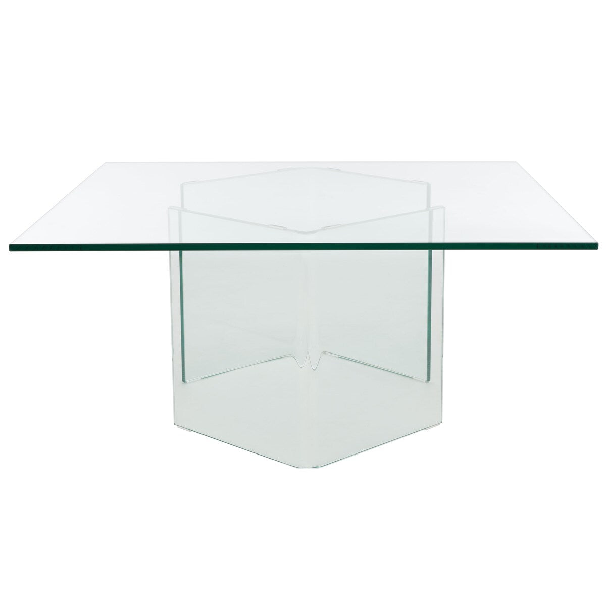 SAFAVIEH Home Aerith Tempered Glass Coffee Table - 35Wx35Dx16H