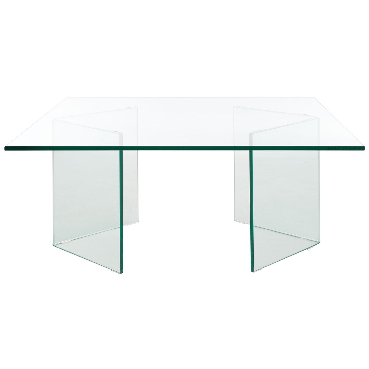 SAFAVIEH Home Aerith Tempered Glass Coffee Table - 35Wx35Dx16H