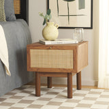 SAFAVIEH Home Aino 1 Drawer Nightstand.