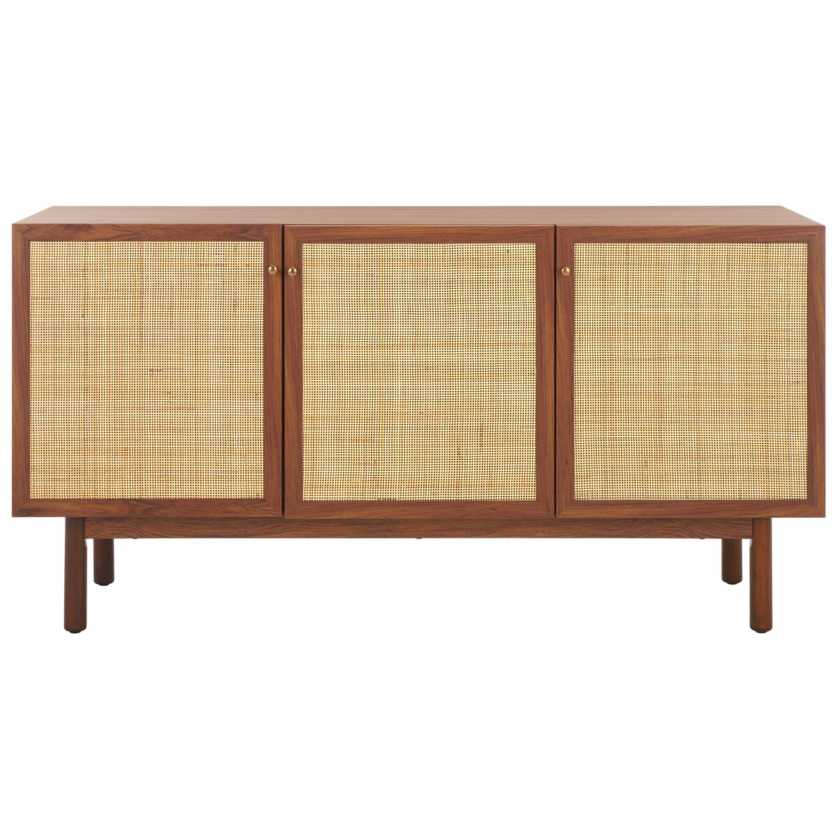 SAFAVIEH Home Aino 3 Door Sideboard/Media Stand - 54Wx19Dx30H