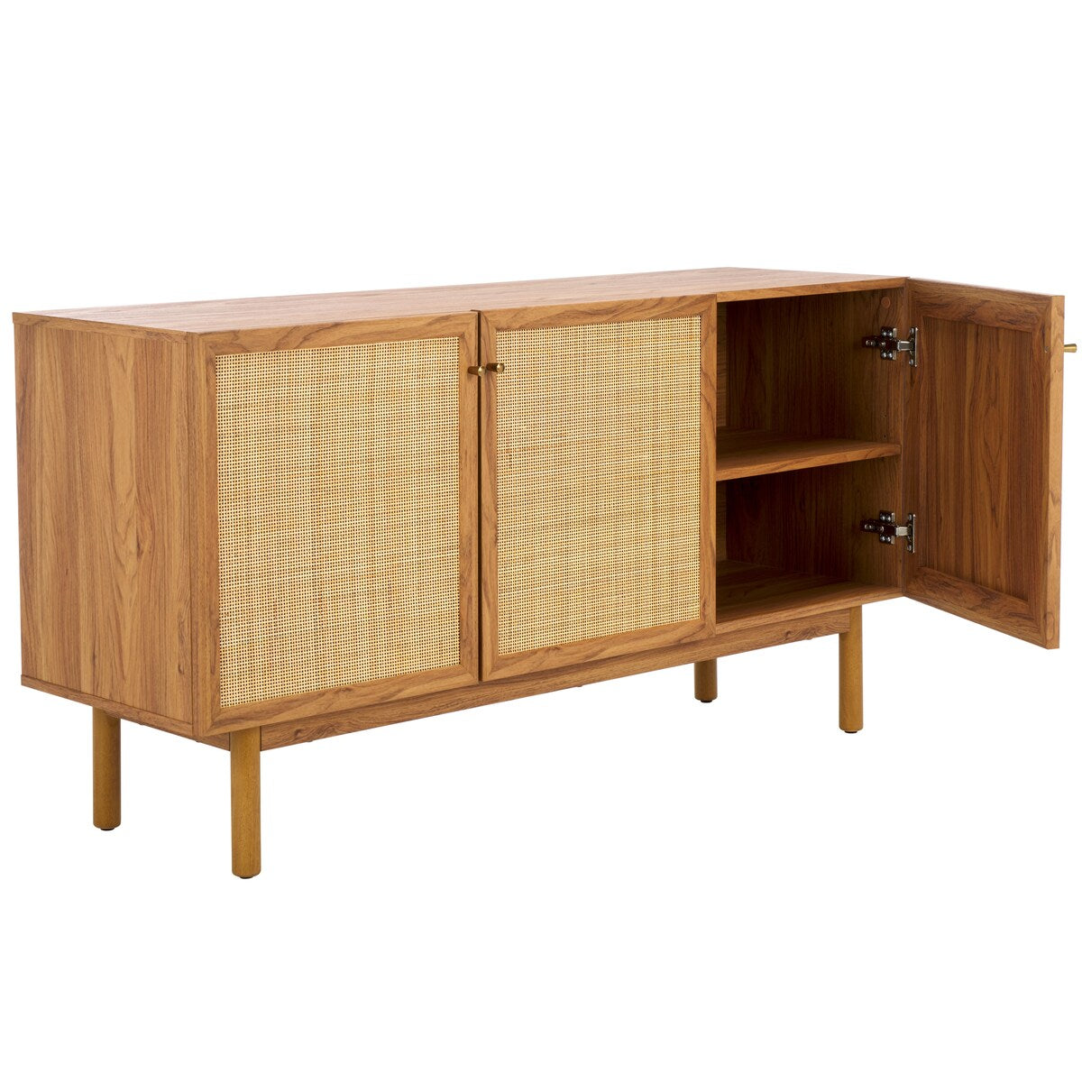 SAFAVIEH Home Aino 3 Door Sideboard/Media Stand - 54Wx19Dx30H