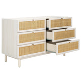 SAFAVIEH Home Aino 6 Drawer Dresser.