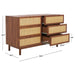 SAFAVIEH Home Aino 6 Drawer Dresser.