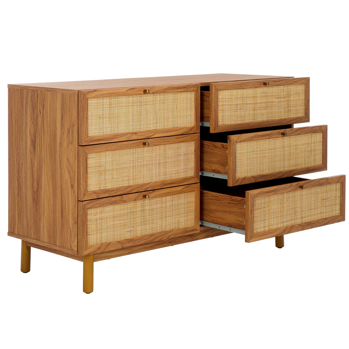 SAFAVIEH Home Aino 6 Drawer Dresser.