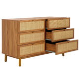 SAFAVIEH Home Aino 6 Drawer Dresser.