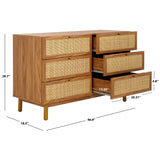 SAFAVIEH Home Aino 6 Drawer Dresser.