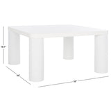 SAFAVIEH Home Aldous Square Coffee Table - 32Wx32Dx16H