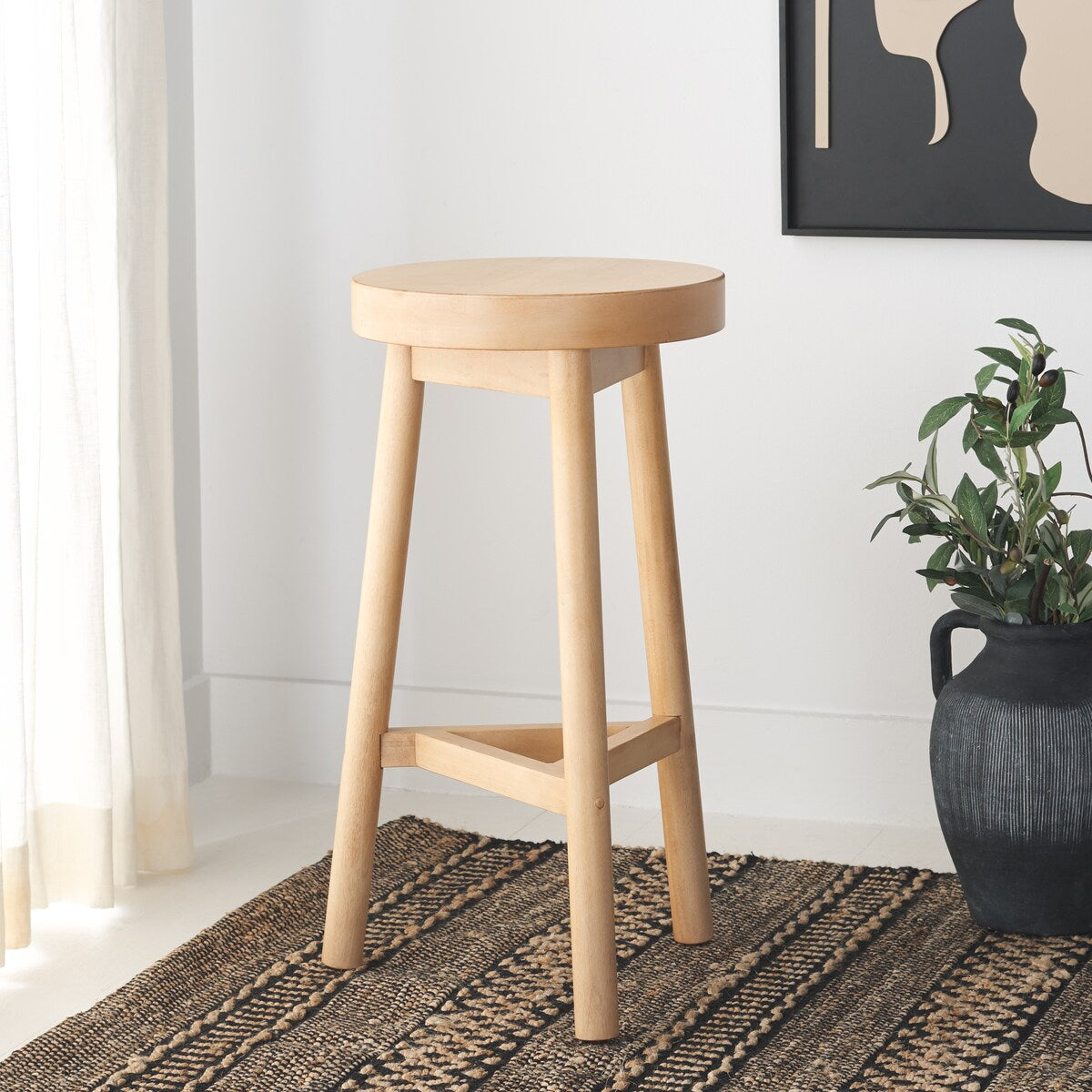 SAFAVIEH Home Andrius 26-inch Counter Stool - 14Wx14Dx27H