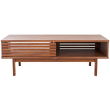 SAFAVIEH Home Aricia 2 Door Coffee Table - 47Wx23Dx16H