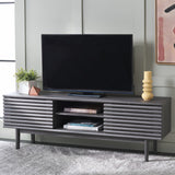 SAFAVIEH Home Aricia Large 2 Door Media Stand - 59Wx15Dx20H