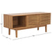 SAFAVIEH Home Aricia Small 2 Door Media Stand. - 47Wx15Dx20H