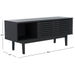 SAFAVIEH Home Aricia Small 2 Door Media Stand. - 47Wx15Dx20H