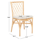 SAFAVIEH Home Austri 20-inch Dining Chair W/ Cushion [SET of 2] - 18Wx22Dx36H