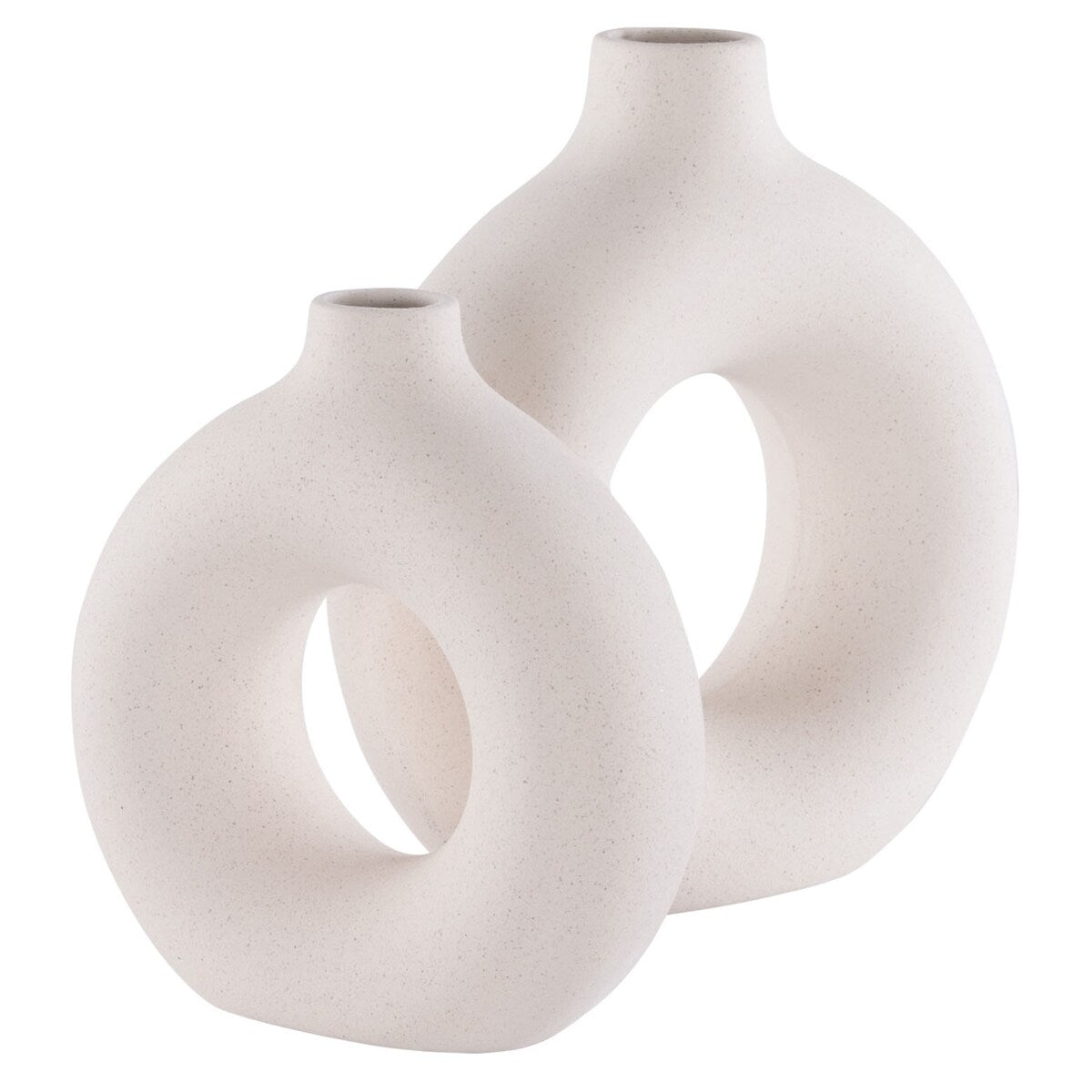 SAFAVIEH Home Avza Ceramic Vase [SET of 2] - 9Wx3Dx9H