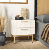 SAFAVIEH Home Axelle 2 Drawer Nightstand