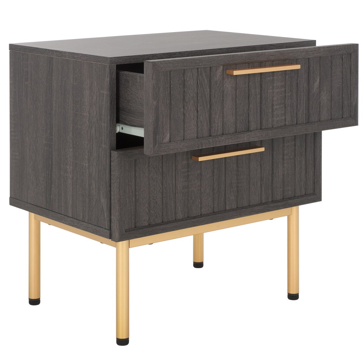 SAFAVIEH Home Axelle 2 Drawer Nightstand