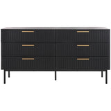 SAFAVIEH Home Axelle 6 Drawer Dresser