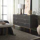 SAFAVIEH Home Axelle 6 Drawer Dresser