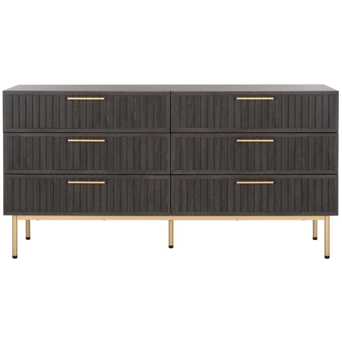 SAFAVIEH Home Axelle 6 Drawer Dresser