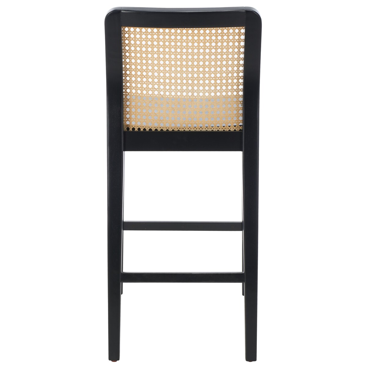 SAFAVIEH Home Benicio 25-inch Rattan Counter Stool [SET of 2] - 19Wx22Dx38H