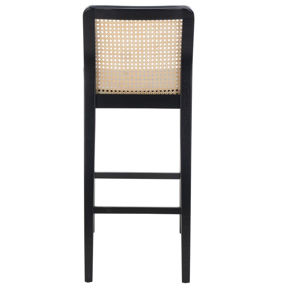 SAFAVIEH Home Benicio 29-inch Rattan Bar Stool [SET of 2] - 19Wx23Dx42H